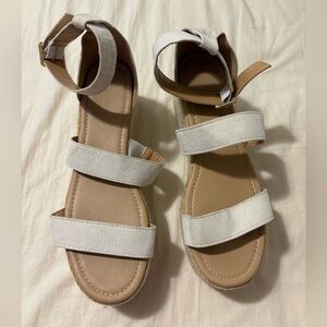 White Sandals